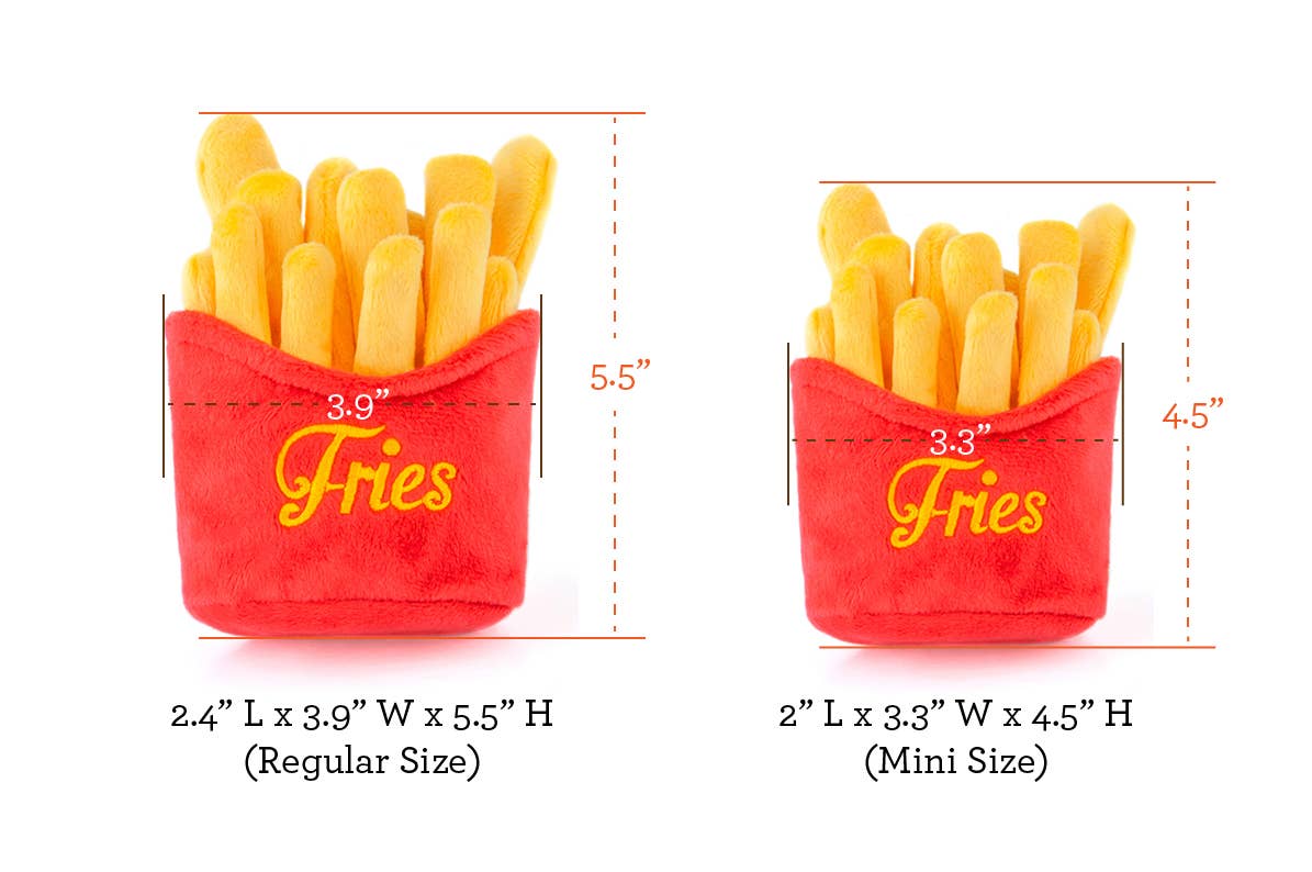 French Fries Dog Toy