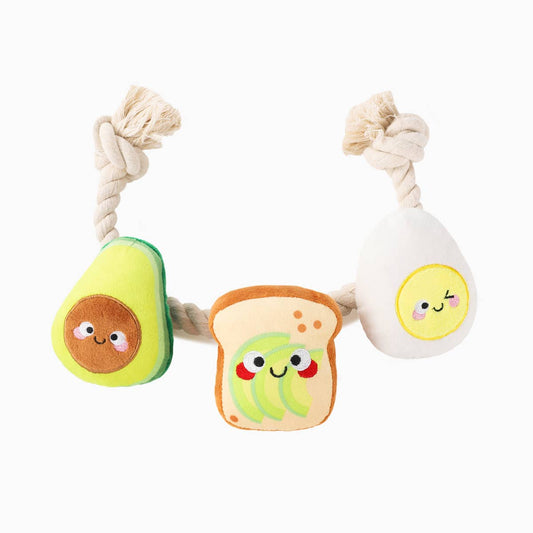 HugSmart Pet - Avocado
Collection | Toast and Egg - Rope Toy