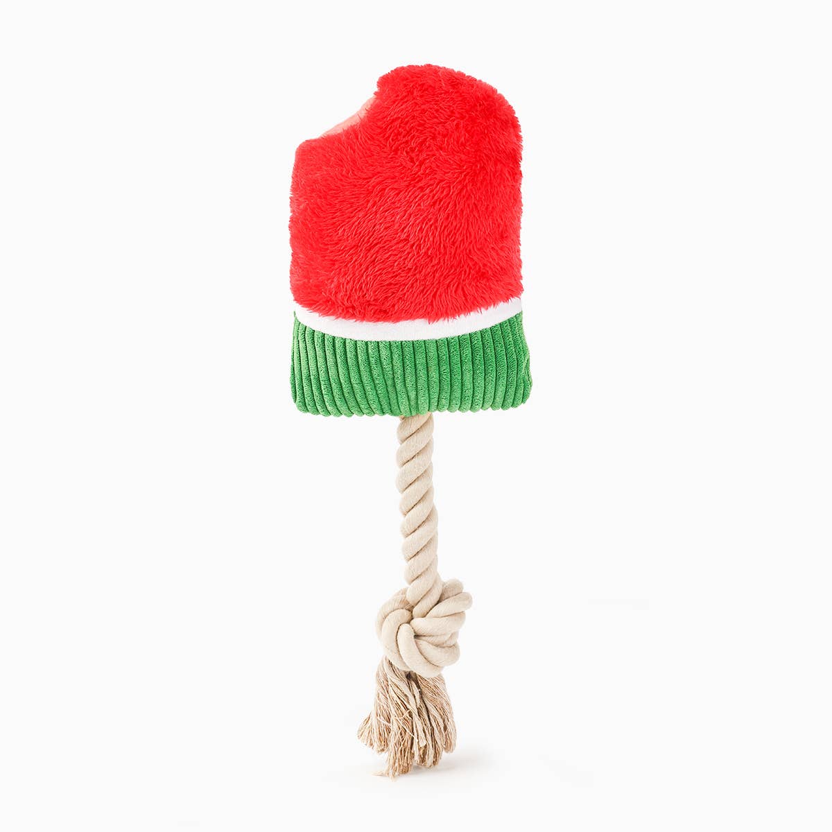 Watermelon Popsicle Plush Dog Toy