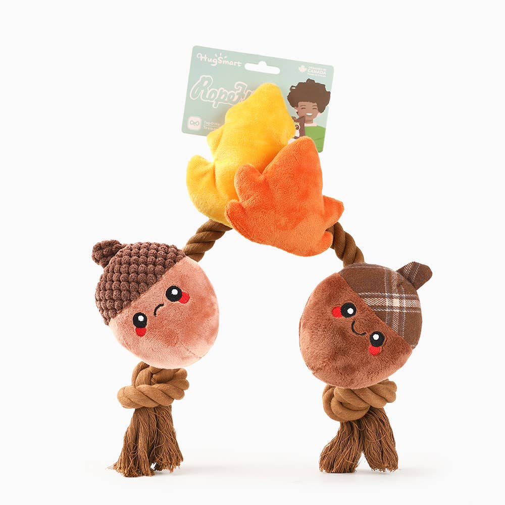 Autumn Acorn - Dog Rope Toy