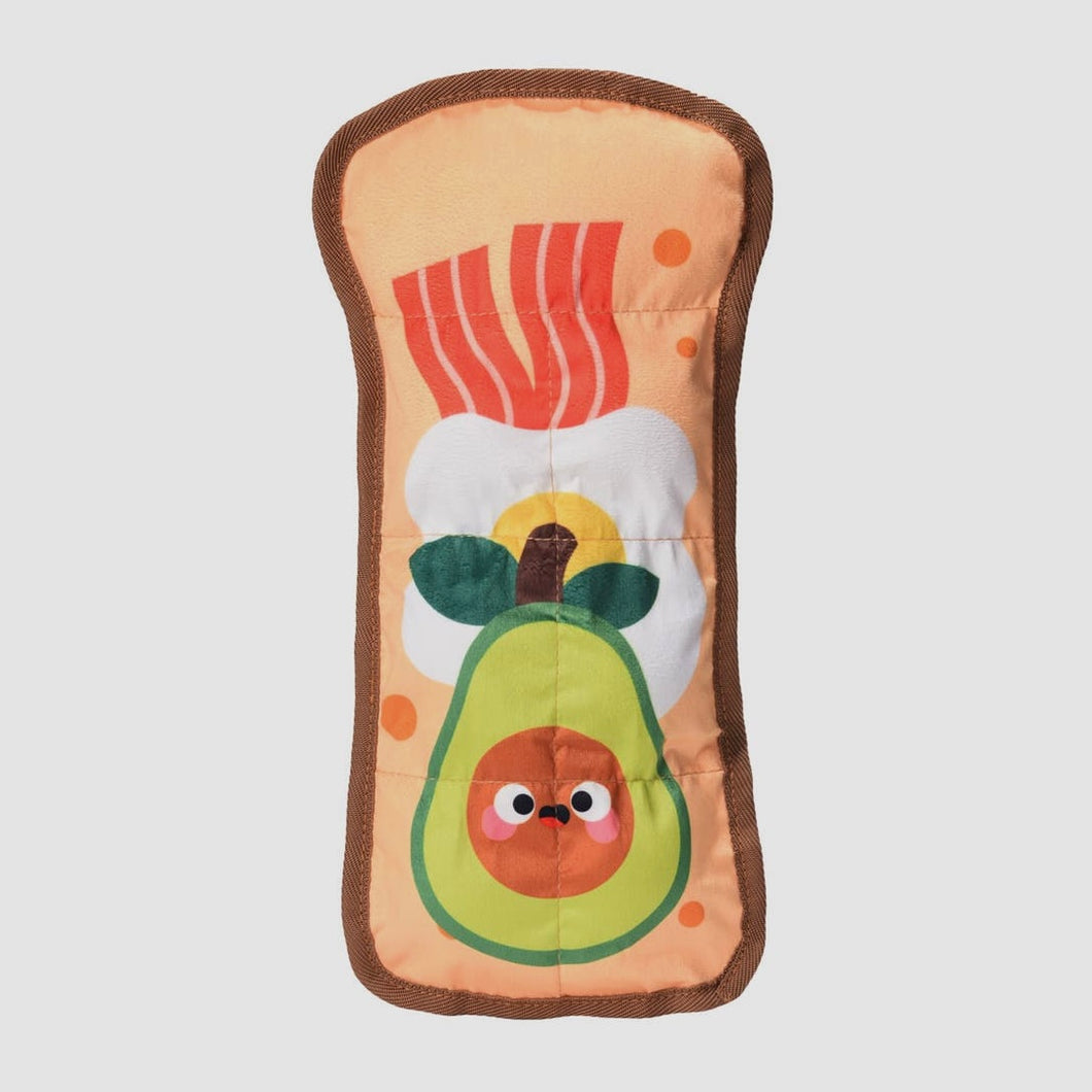 Avocado Toast Dog Toy