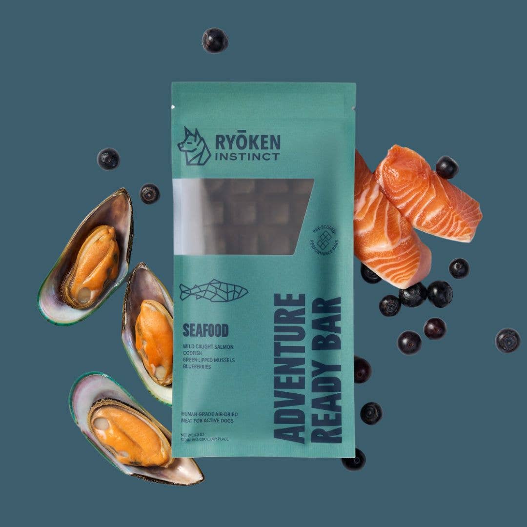 Salmon Treat & Snack Bar for Active Dogs - Energy & Recovery