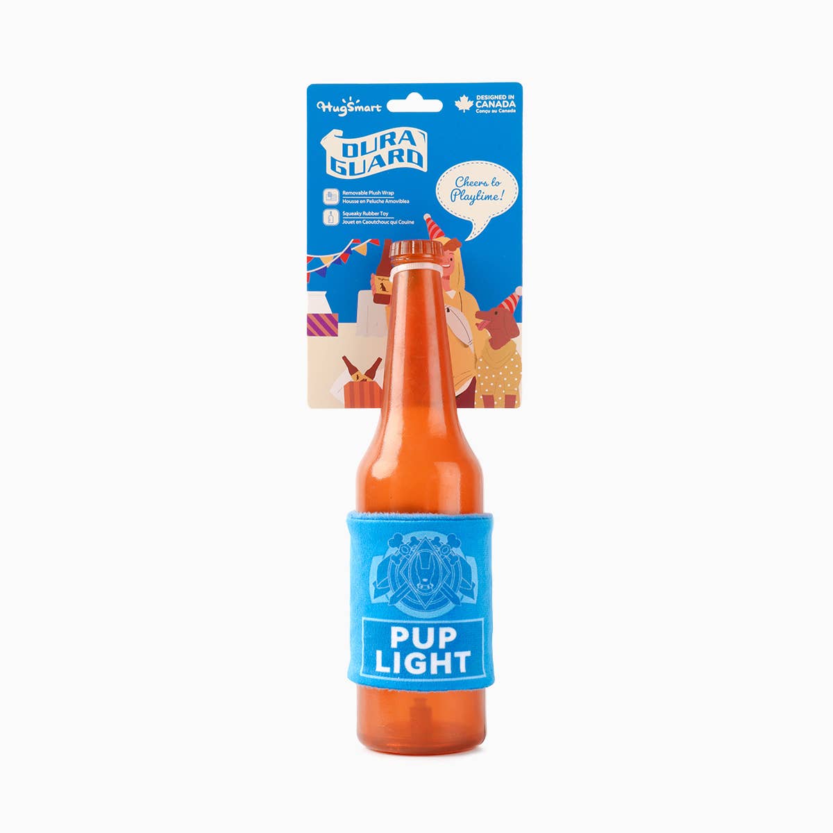 Pup Light Rubber Dog Toy